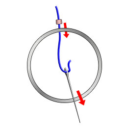 Brick Stitch Hoop Direction